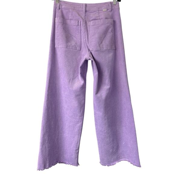 Billabong Women’s Free Fall High Waist Wide Leg Corduroy Pants Tulip Sz 29 *EUC - Picture 4 of 13